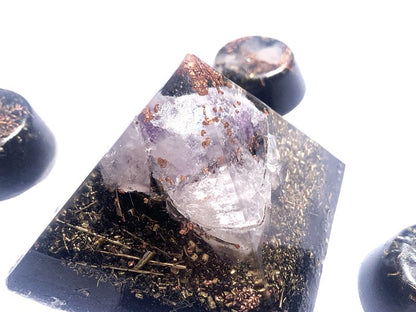 Best selling KayJay Wellness premium Orgone Energy pyramid gift set for home office emf protection