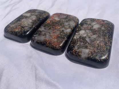 3 piece Orgone Energy brick set for travel home or office emf protection