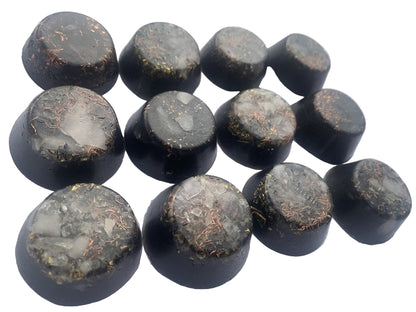 KayJay Wellness hand made set of 12 Orgone Energy Wellness pucks home decoration garden outdoor emf protection office travel