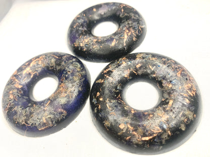 set of 3 Orgone Energy power rings EMF protection decoration travel gifts for all