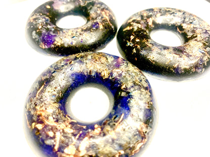 set of 3 Orgone Energy power rings EMF protection decoration travel gifts for all